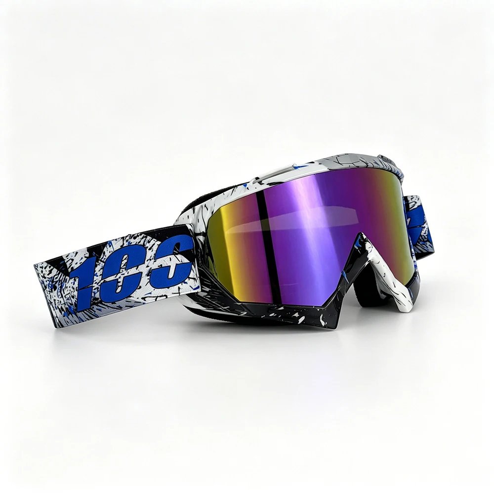 Windproof Protective Motorcross Glasses Safety HD Lenses Racing Off Road Motorcycle Goggles Outdoor Cycling Glasses for Men