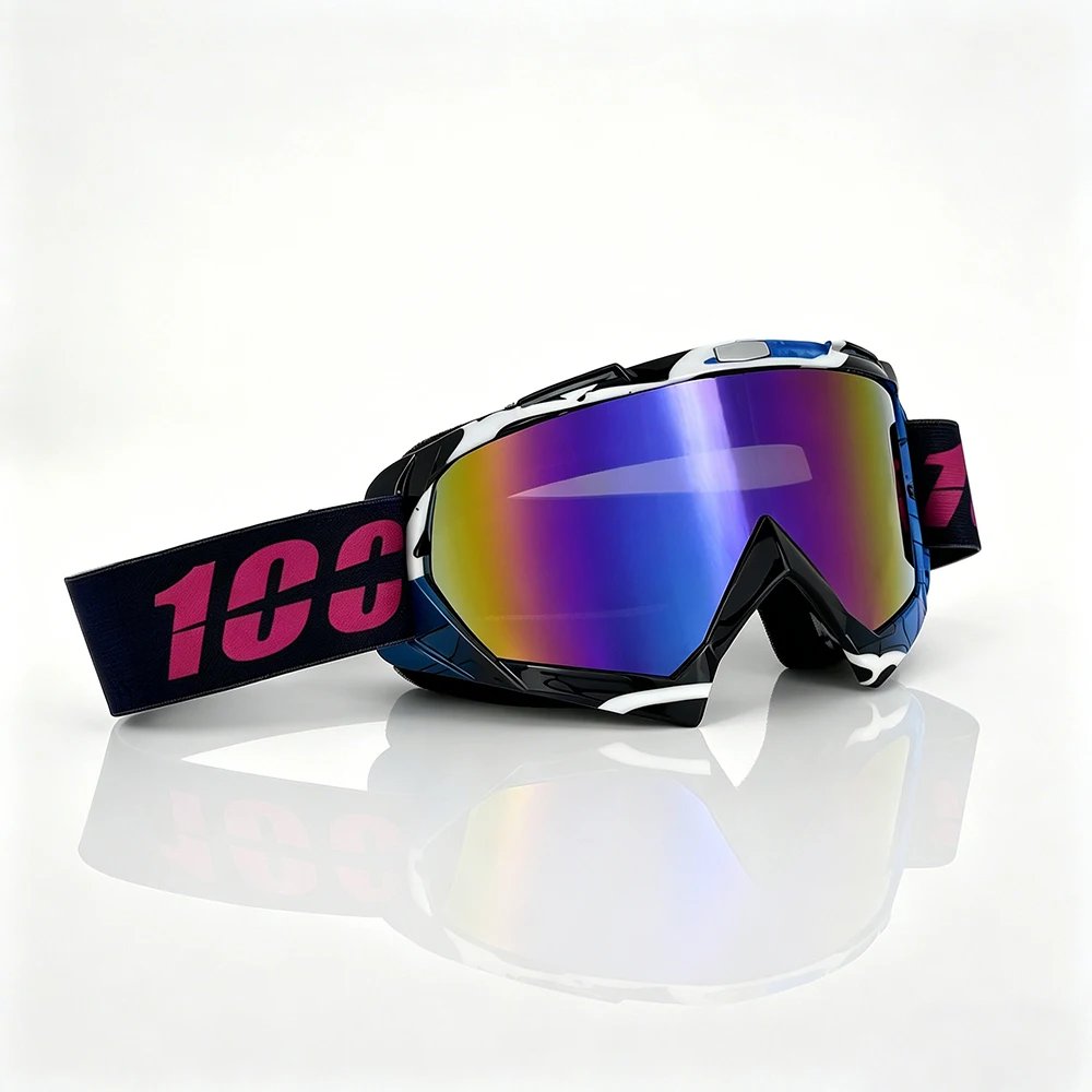 Windproof Protective Motorcross Glasses Safety HD Lenses Racing Off Road Motorcycle Goggles Outdoor Cycling Glasses for Men