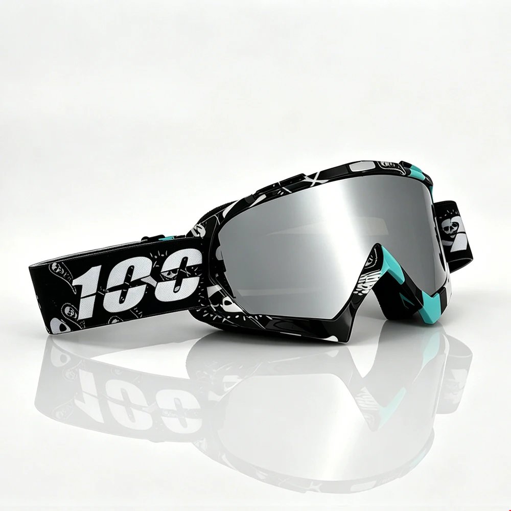 Windproof Protective Motorcross Glasses Safety HD Lenses Racing Off Road Motorcycle Goggles Outdoor Cycling Glasses for Men