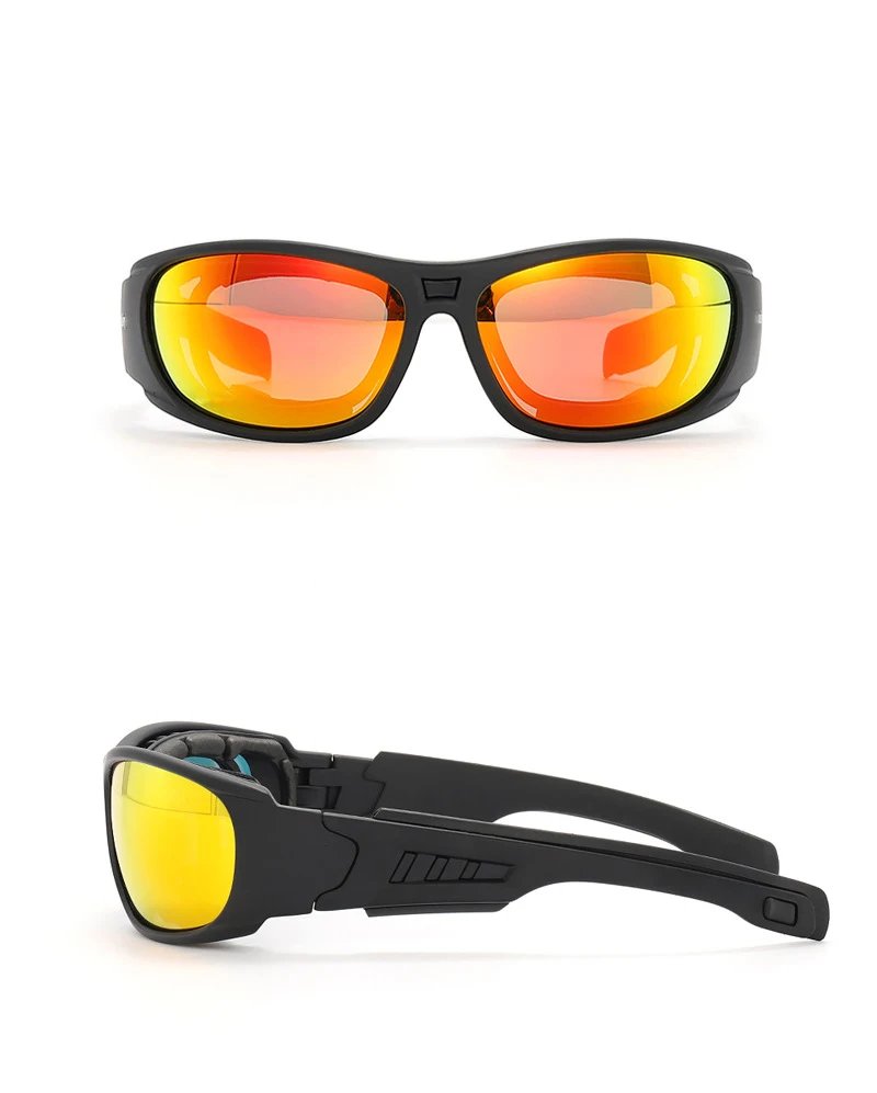 Polarized Glasses CS Tactical Motorcycle Hunting Shooting Airsoft Protection Goggles with 4 Lens Kit Polarized Glasses CS Tactical Motorcycle Hunting Shooting Airsoft Protection Goggles with 4 Lens Kit