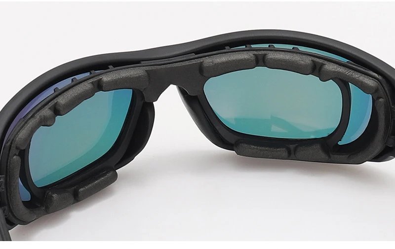 Polarized Glasses CS Tactical Motorcycle Hunting Shooting Airsoft Protection Goggles with 4 Lens Kit Polarized Glasses CS Tactical Motorcycle Hunting Shooting Airsoft Protection Goggles with 4 Lens Kit