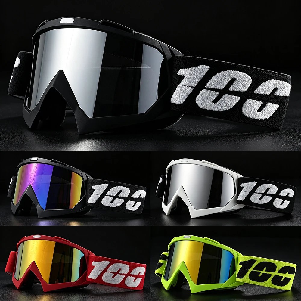 High Quality Windproof Dustproof Cycling Motorcycle Glasses HD Lenses UV400 Protection MTB Outdoor Motocross Goggles For Men