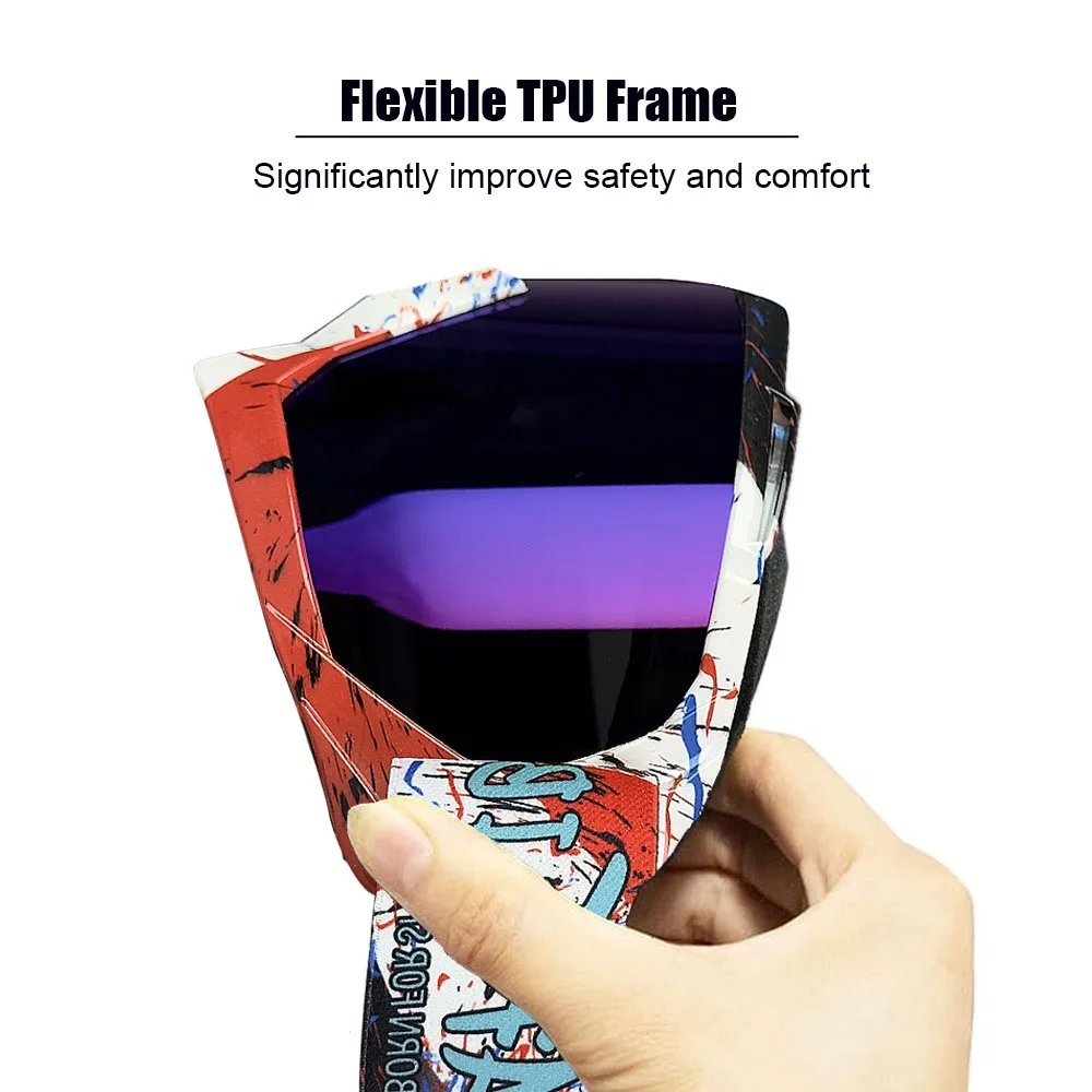 New 2025 Motorcycle Glasses Motocross Goggles Helmet MX Moto Dirt Bike ATV Ski Outdoor Sports Glass Scooter Googles Mask Cycling