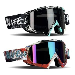 New 2025 Motorcycle Glasses Motocross Goggles Helmet MX Moto Dirt Bike ATV Ski Outdoor Sports Glass Scooter Googles Mask Cycling