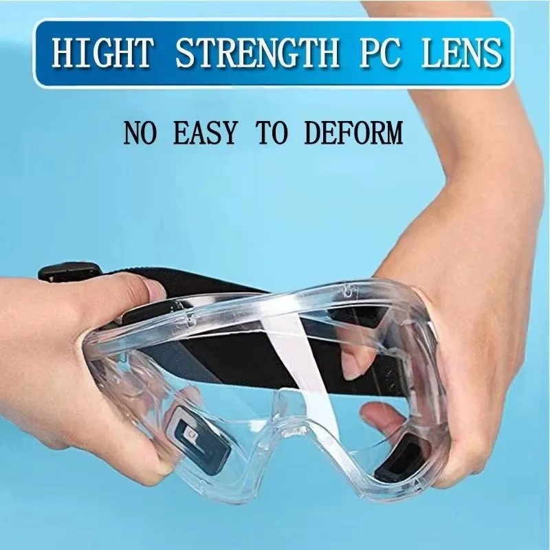 Motorcycle Goggles Glasses Men Women Eye Protect Off-road Cycling Safety Anti Dust Glasses Protection Moto Dust-proof Eyeglasses