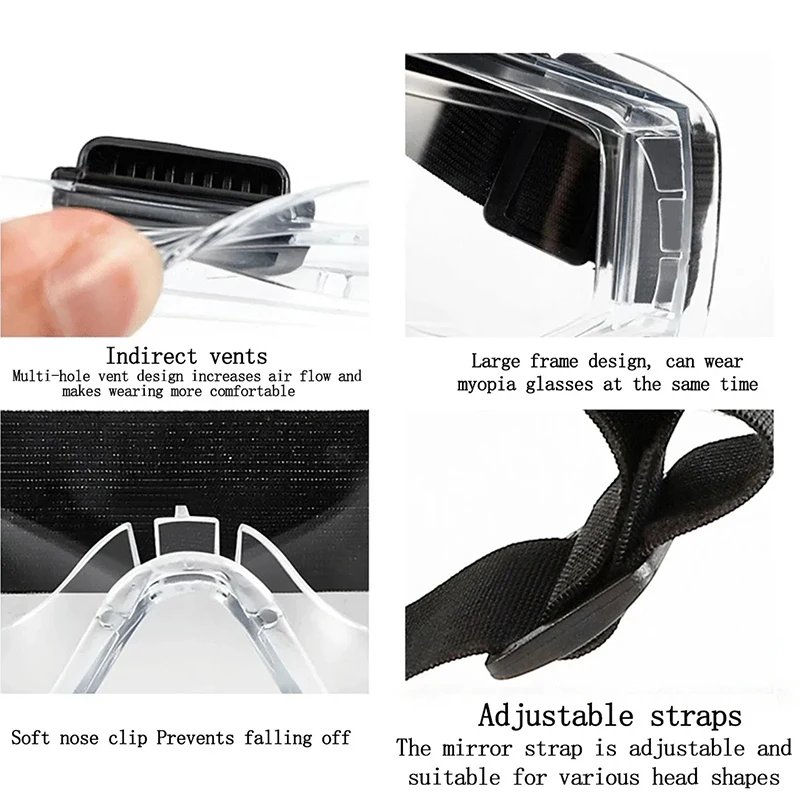 Motorcycle Goggles Glasses Men Women Eye Protect Off-road Cycling Safety Anti Dust Glasses Protection Moto Dust-proof Eyeglasses Motorcycle Goggles Glasses Men Women Eye Protect Off-road Cycling Safety Anti Dust Glasses Protection Moto Dust-proof Eyeglasses