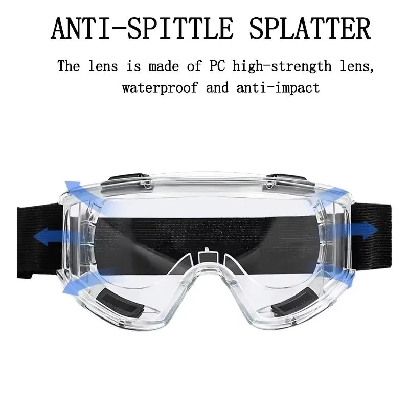Motorcycle Goggles Glasses Men Women Eye Protect Off-road Cycling Safety Anti Dust Glasses Protection Moto Dust-proof Eyeglasses