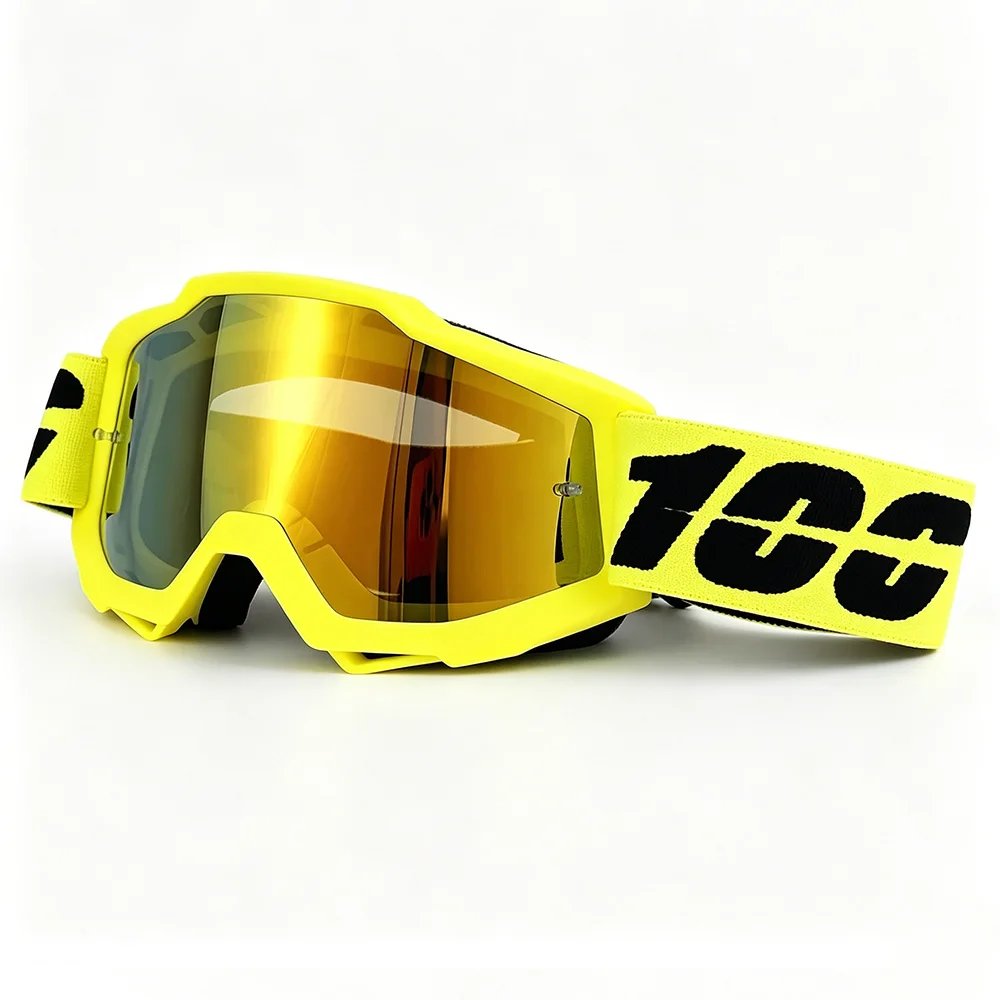 New Men Motocross Goggles Motorcycle Glasses Enduro Anti-fog Cycling Moto Dirt Bike MX MTB Riding Sunglasses HD Mirrored Lens