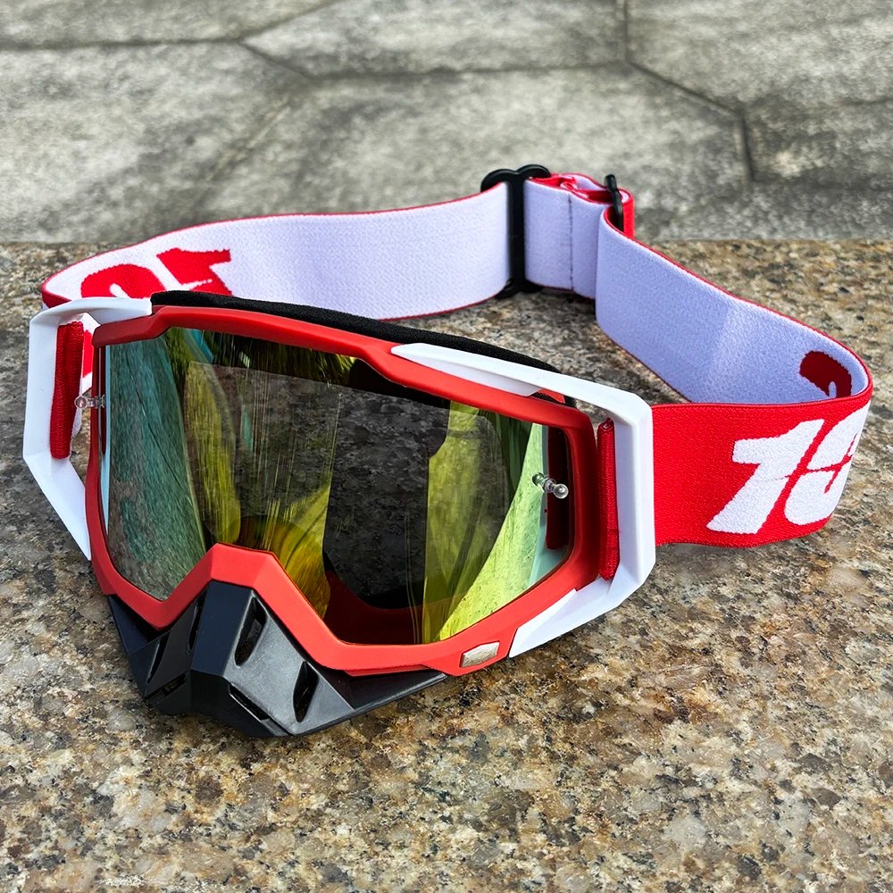 Windproof Protective Motorcross Glasses Safety HD Lenses Racing Off Road Motorcycle Goggles Outdoor Cycling Glasses for Men