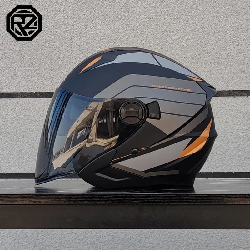 Half Helmet Men and Women Motorcycle Off-Road Summer Helmet Downhill Racing Mountain Cross Casco Capacete ORZ-705