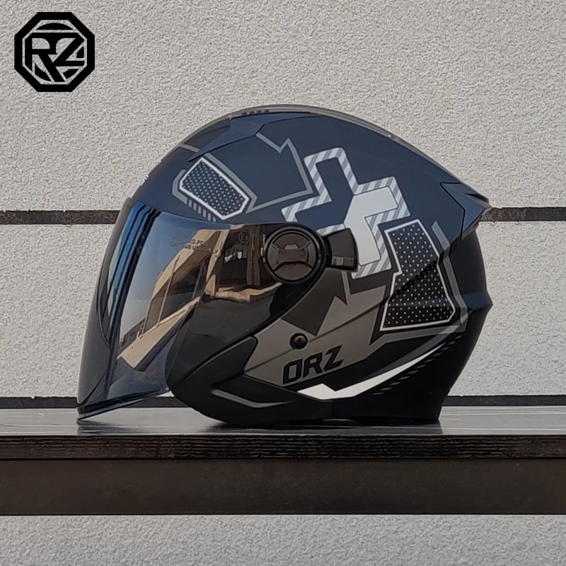 Half Helmet Men and Women Motorcycle Off-Road Summer Helmet Downhill Racing Mountain Cross Casco Capacete ORZ-705