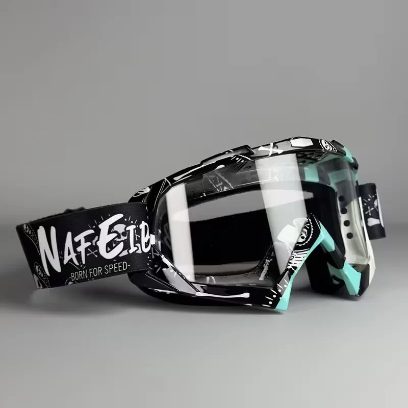Motocross Goggles for Men Women, Dirt Bike ATV Off-Road Motorcycle Racing Goggles, Wide View Lens with Adjustable Strap, Multi-Color Options Motocross Goggles for Men Women, Dirt Bike ATV Off-Road Motorcycle Racing Goggles, Wide View Lens with Adjustable Strap, Multi-Color Options