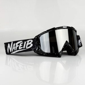 Motocross Goggles for Men Women, Dirt Bike ATV Off-Road Motorcycle Racing Goggles, Wide View Lens with Adjustable Strap, Multi-Color Options