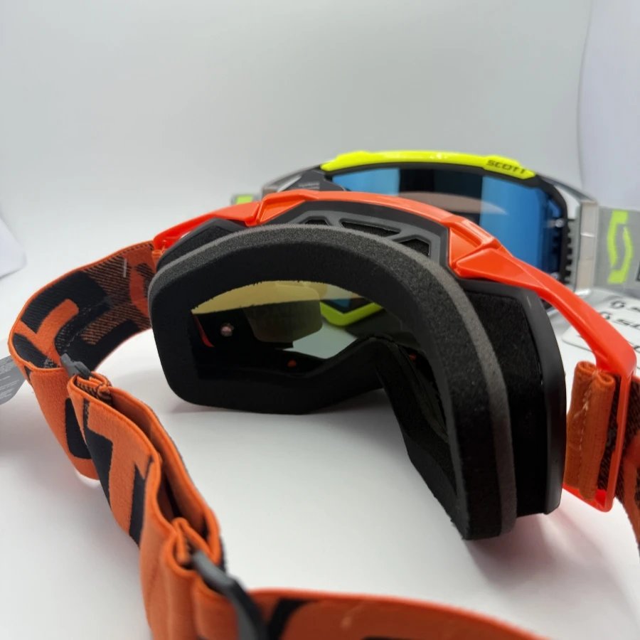 Premium Multi-Color Motocross Goggles, Universal Riding & Ski Sports Eyewear Fits MX, ATV, DH, MTB Helmets