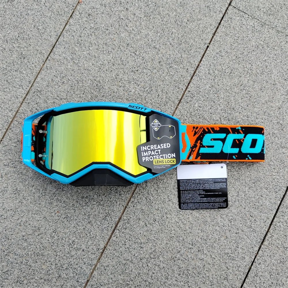Premium Multi-Color Motocross Goggles, Universal Riding & Ski Sports Eyewear Fits MX, ATV, DH, MTB Helmets Premium Multi-Color Motocross Goggles, Universal Riding & Ski Sports Eyewear Fits MX, ATV, DH, MTB Helmets