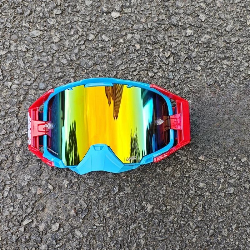 High Grade Windproof Skiing Mountaineering Cycling Racing Polarized Goggles Wearproof Motorcycle Goggles Off-road Sunglasses