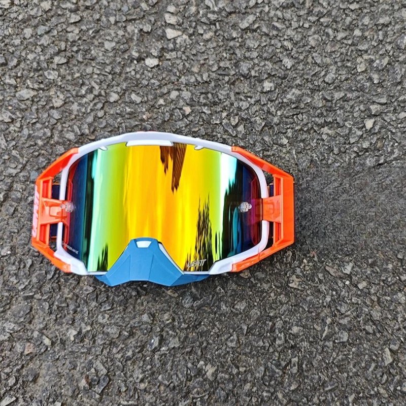 High Grade Windproof Skiing Mountaineering Cycling Racing Polarized Goggles Wearproof Motorcycle Goggles Off-road Sunglasses