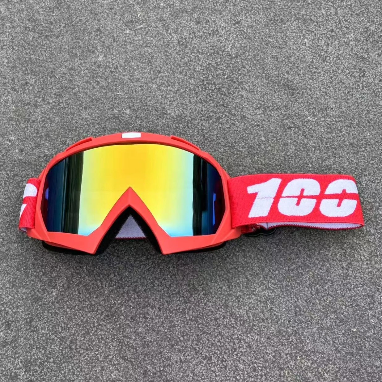 Newest 100 Motorcycle Goggles For Men Motocross Sunglasses Safety Protective MX Night Vision Helmet Goggles Driving Glasses