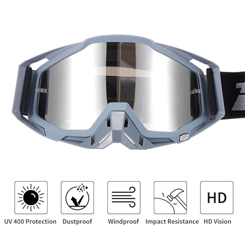Lunettes de course de motocross pour hommes, lunettes de moto, lunettes de cyclisme, nouveau,