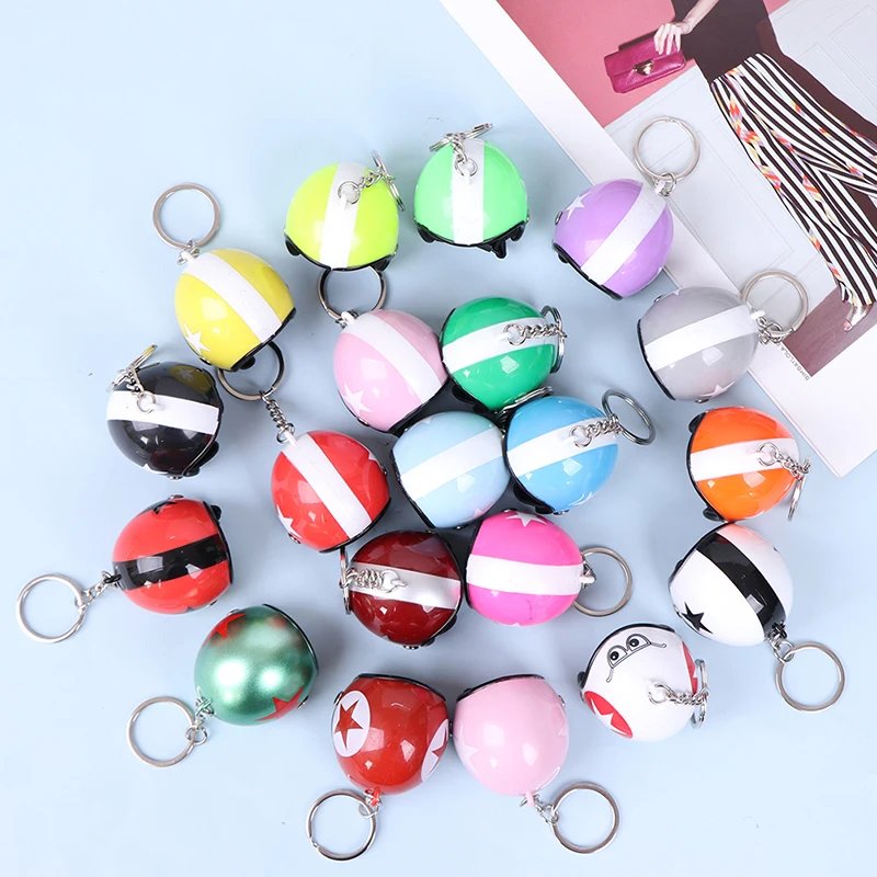 (.) Motorcycle Helmets Key chain Women Men Cute Safety Helmet Car Keychain Bags (.) Motorcycle Helmets Key chain Women Men Cute Safety Helmet Car Keychain Bags