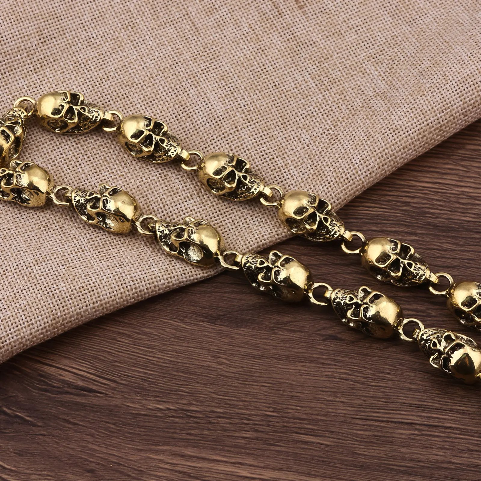 Skull Jeans Chain Hip Hop Punk Dark Skull Metal Waist Chain Cool Unisex Accessories Cycling Fashion Chain Women's Bag Pendant Skull Jeans Chain Hip Hop Punk Dark Skull Metal Waist Chain Cool Unisex Accessories Cycling Fashion Chain Women's Bag Pendant