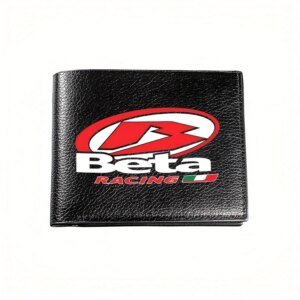 Beta Racing Logo Stylish Italian Motorcycle Wallet Business Mens Casual Elegant Simple Practical Quality Wallet Stylish Printing