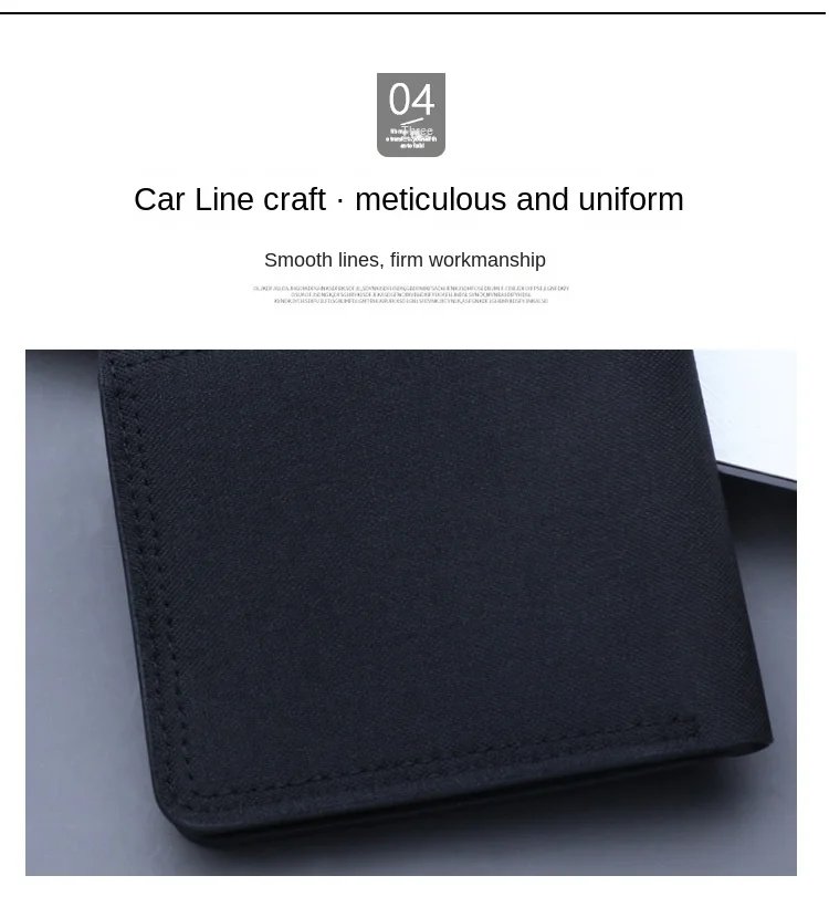 Motorcycle Motif Mini Thin Men Wallet Card Holder Men's Purse Coin Pouch Id Card Holder Short Canvas Card Holder Wallet