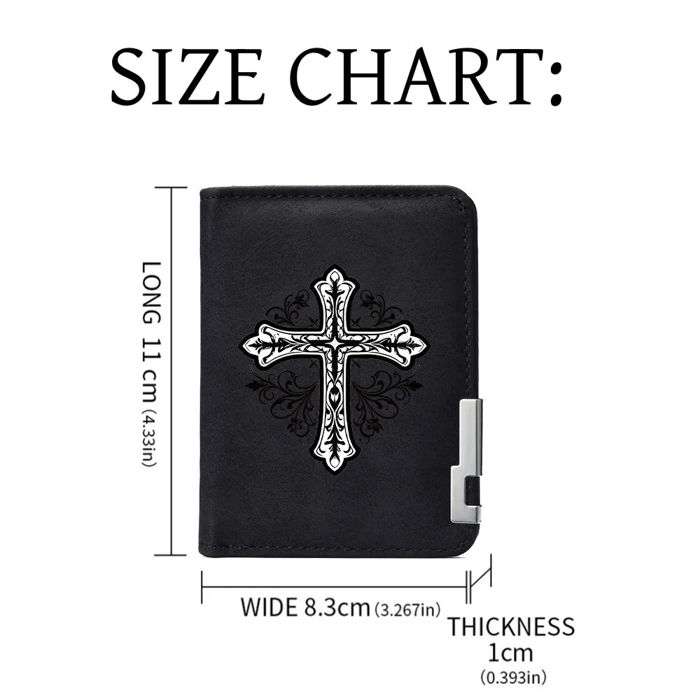Casual Men's PU Leather Wallet Small Portable Card Holder Suitable for Students Use Casual Men's PU Leather Wallet Small Portable Card Holder Suitable for Students Use