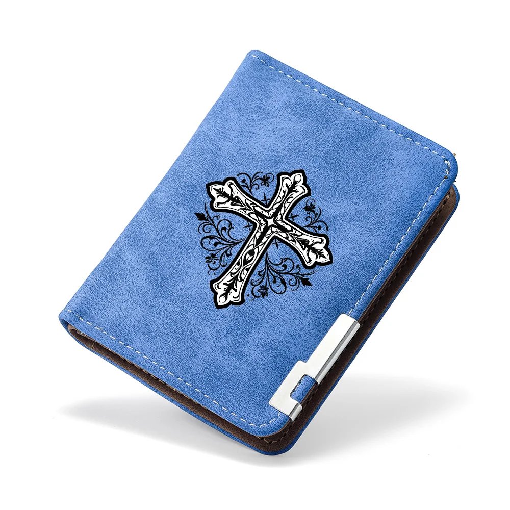 Casual Men's PU Leather Wallet Small Portable Card Holder Suitable for Students Use Casual Men's PU Leather Wallet Small Portable Card Holder Suitable for Students Use