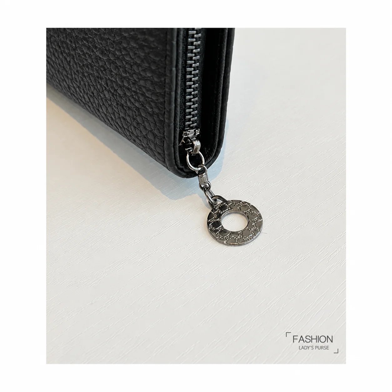 Unisex Long Men Women's Purse Punk Skull PU Leather Wallet Zipper Clutch Portable Casual Lady Cash Purse Wallet