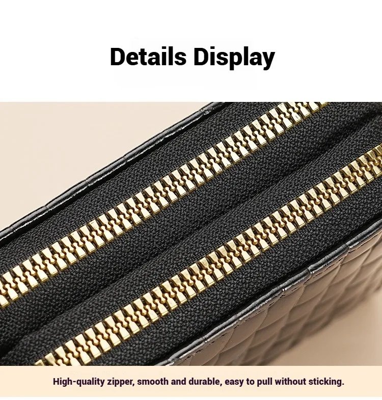 ZeAiLi Skull Black Rose Cat Cards Wallet Secure Double Zip Clutch PU Leather Purse with Card Slots Cartoon Storage Card Bag ZeAiLi Skull Black Rose Cat Cards Wallet Secure Double Zip Clutch PU Leather Purse with Card Slots Cartoon Storage Card Bag
