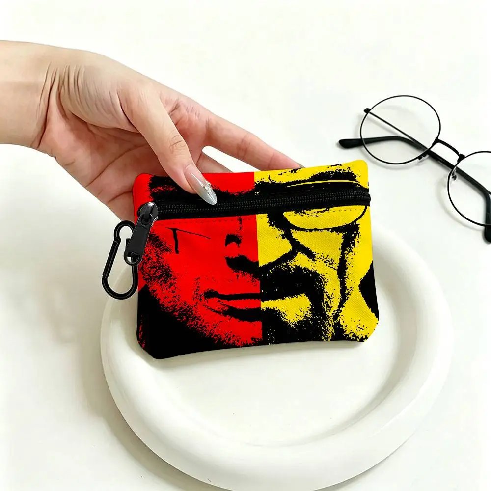 Dexter Morgan Character Waterproof Oxford Cloth Zipper Wallet Portable Hanging Small Coin Purse For Travel Dexter Morgan Character Waterproof Oxford Cloth Zipper Wallet Portable Hanging Small Coin Purse For Travel