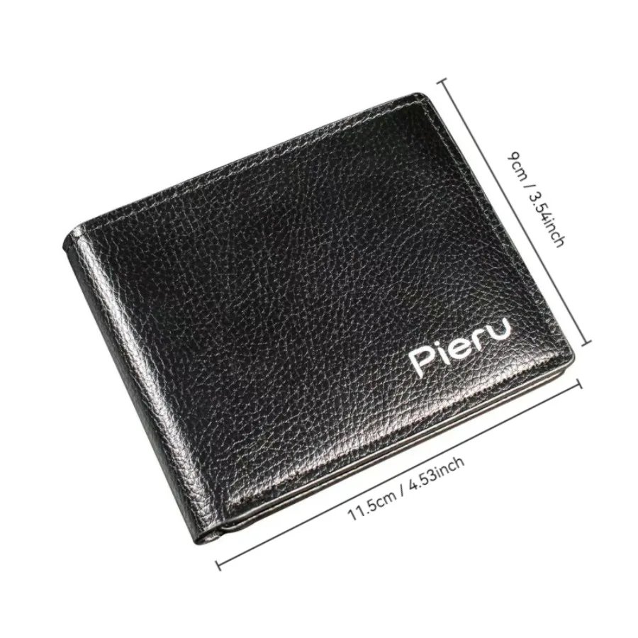San Andreas Men Wallet Card Holder, Casual Business Style Printed Design, Classic Black Wallet with Bold Typography Pattern San Andreas Men Wallet Card Holder, Casual Business Style Printed Design, Classic Black Wallet with Bold Typography Pattern