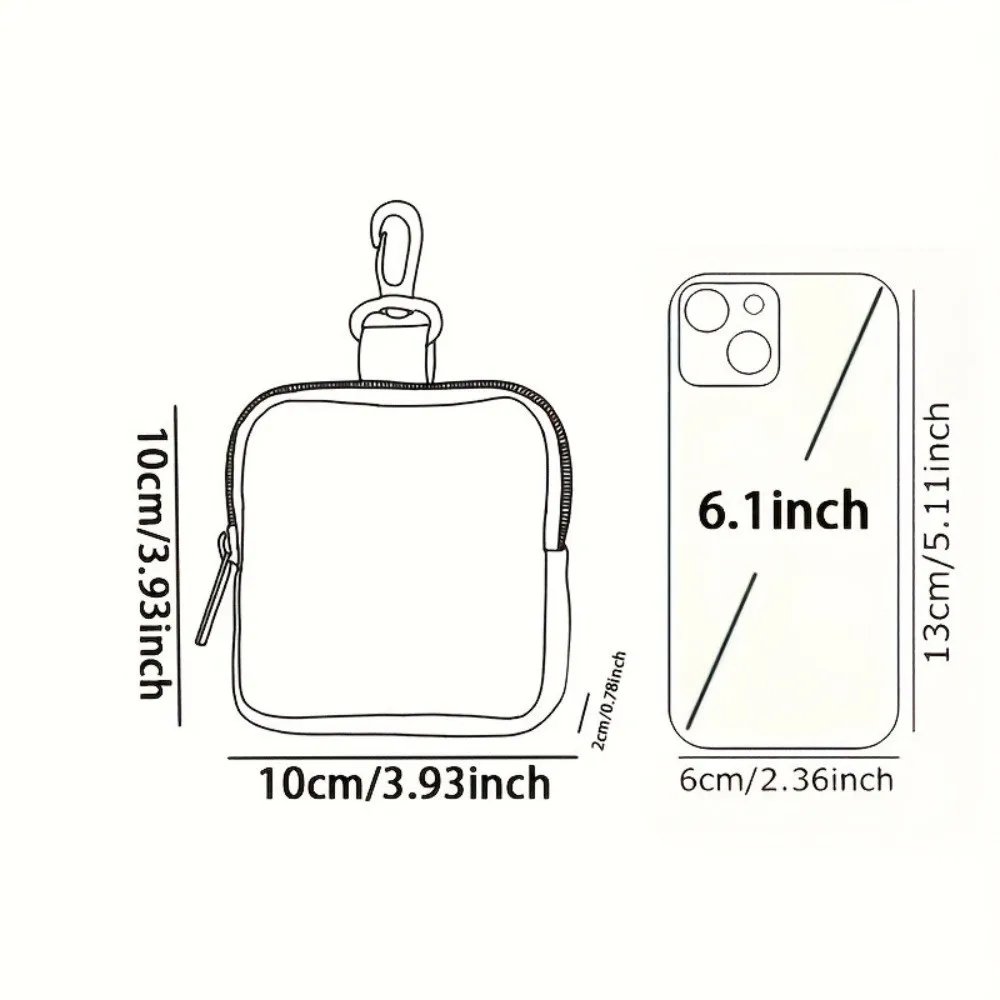 Durable Mini Coin Purse Artificial Leather Cat Print Wallet Waterproof Portable Earphone Bag Friends Gift Durable Mini Coin Purse Artificial Leather Cat Print Wallet Waterproof Portable Earphone Bag Friends Gift