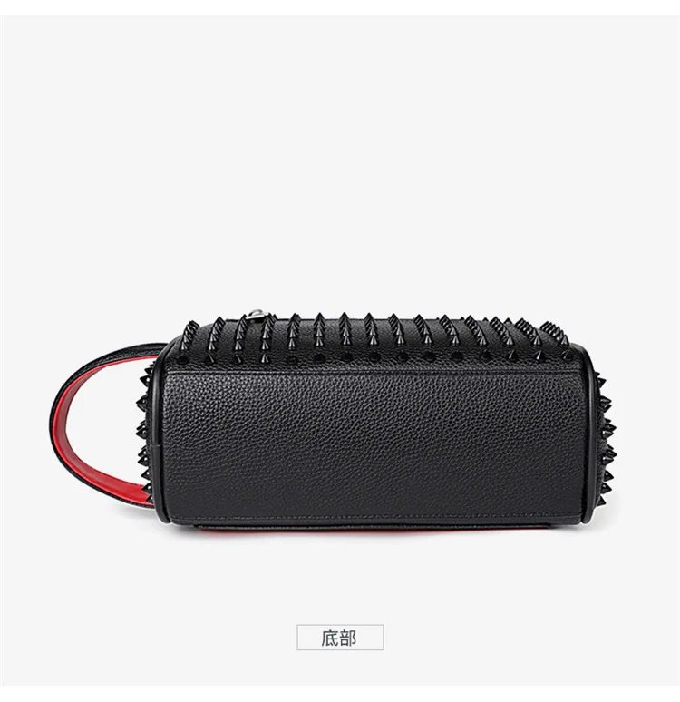 Stylish Biker-Inspired Studded Clutch Bag Men's Premium Wallet Travel Toiletry Bag Men's Handbag Halloween Gift Stylish Biker-Inspired Studded Clutch Bag Men's Premium Wallet Travel Toiletry Bag Men's Handbag Halloween Gift